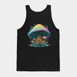 Space Magical Mushroom Tank Top